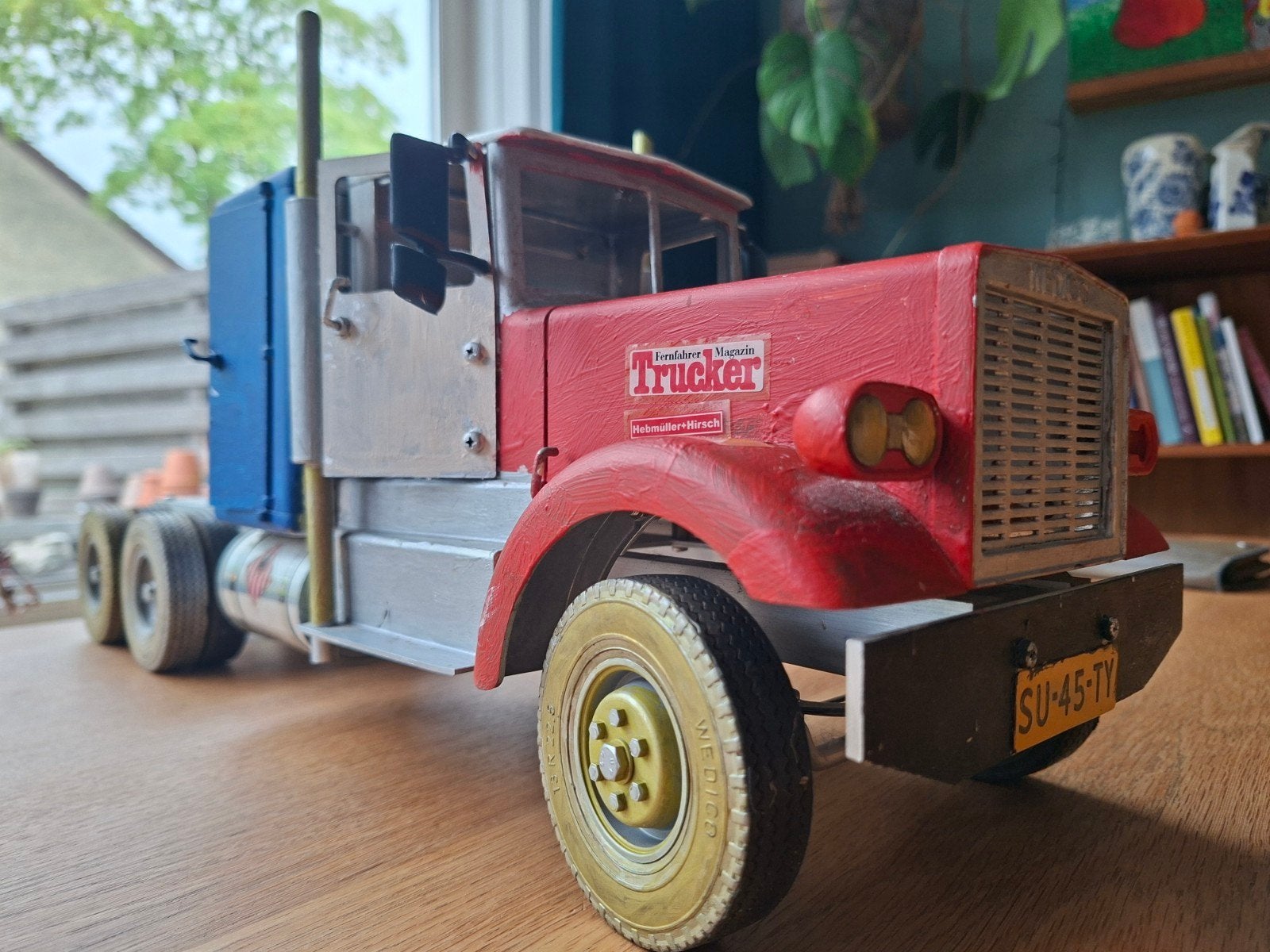 Wedico Vrachtwagen Model - RC Klaar, Ophalen of Verzenden, Gebruikt