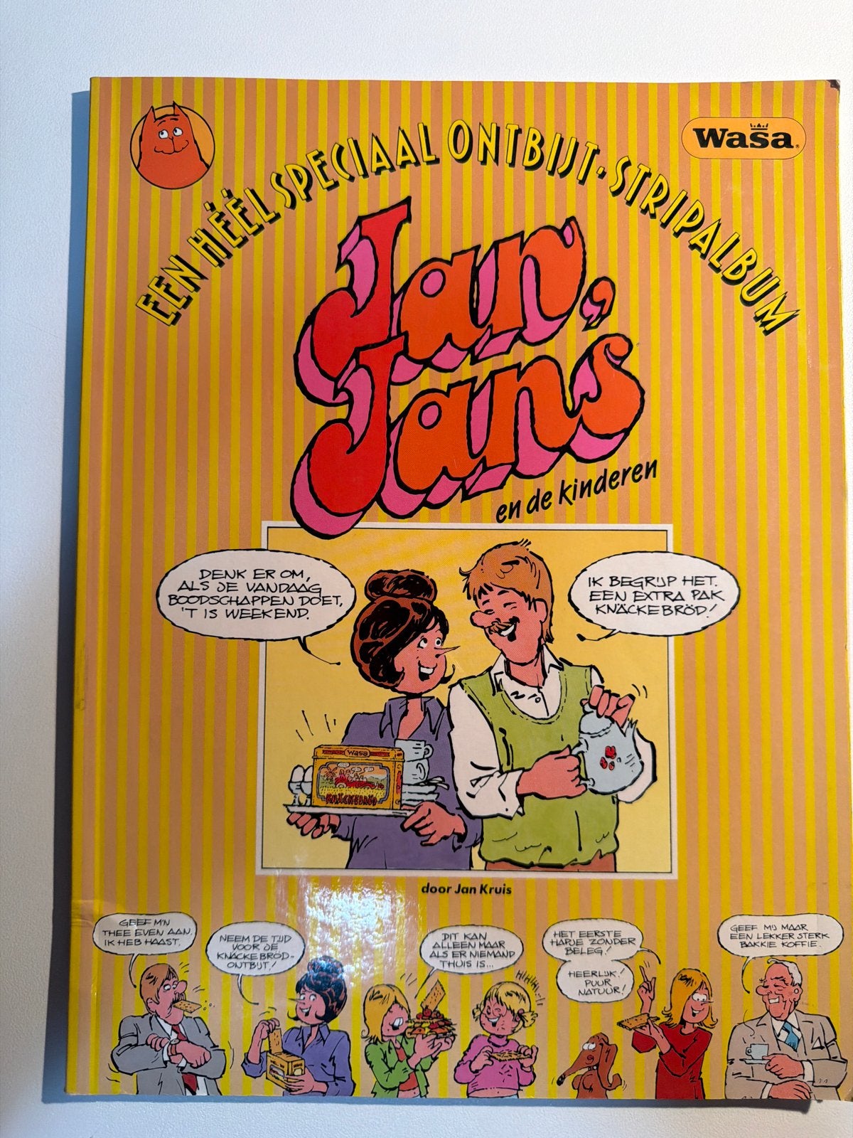 Jan, Jans en de Kinderen - Een Heel Speciaal Ontbijt, Eén stripboek, Ophalen of Verzenden, Gelezen