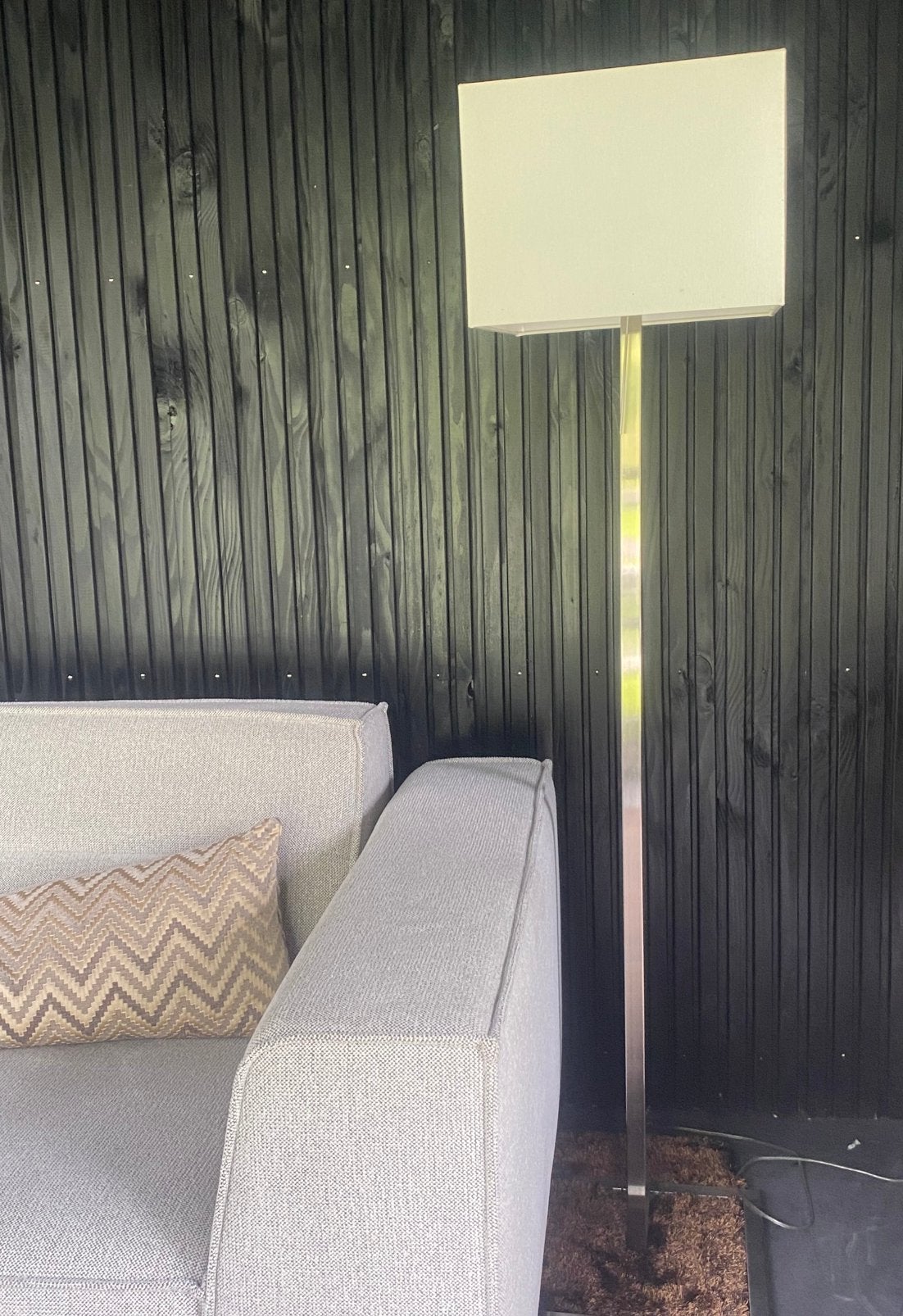 Lirio philips vloerlamp modern wit, Modern design, Gebruikt, Ophalen of Verzenden, Stof