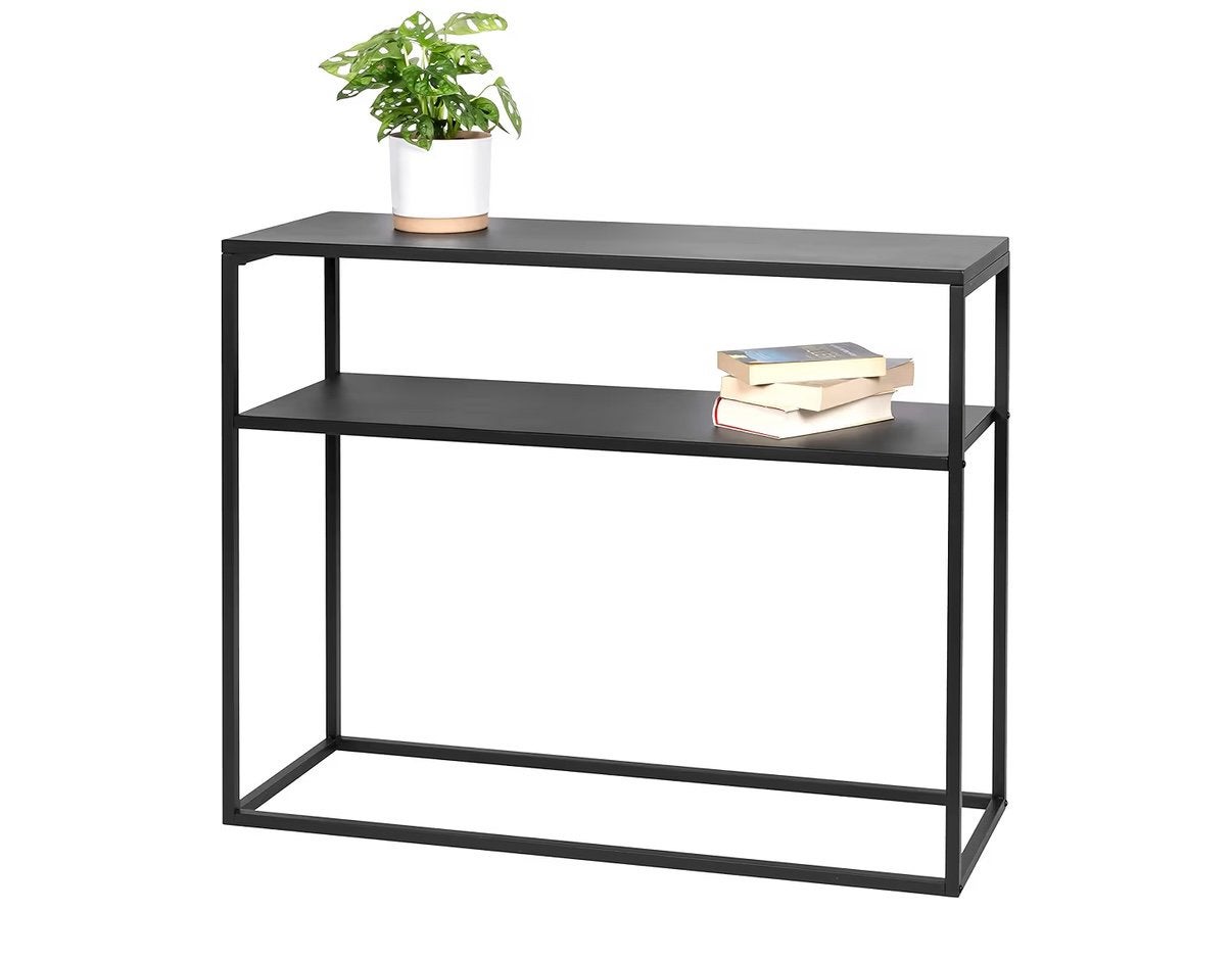 Console table with 2 shlef (100*30*85), Ophalen, Zo goed als nieuw, 25 tot 50 cm, Rechthoekig