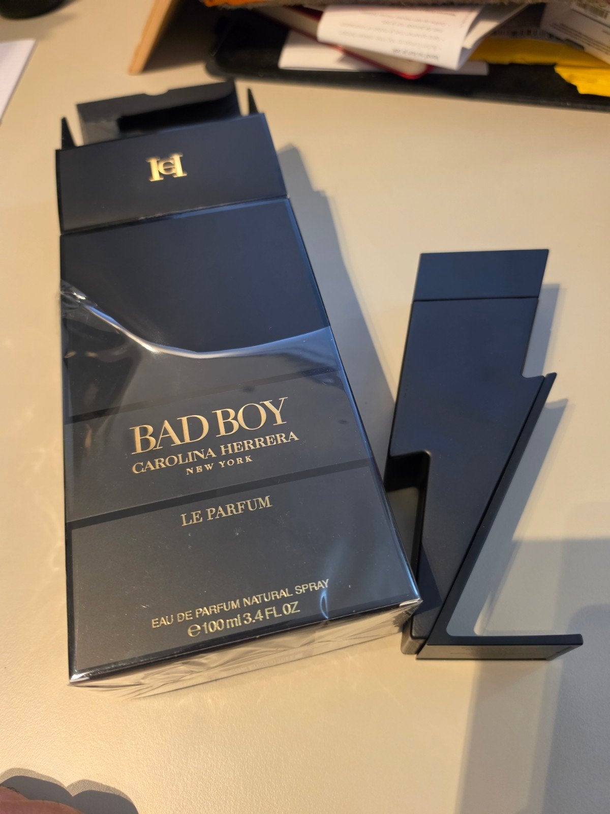 Carolina Herrera Bad Boy Le Parfum - 100ml (Nieuwstaat), Ophalen of Verzenden, Nieuw