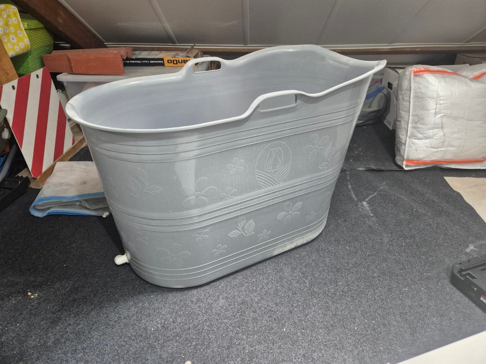 Verplaatsbaar zitbad, Ophalen, Gebruikt, Overige typen, 50 tot 100 cm