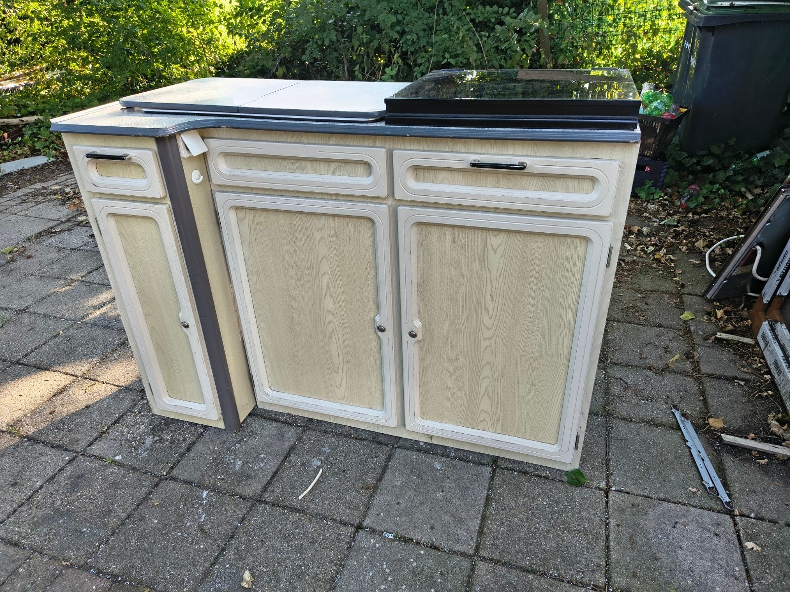Lichtgewicht keukenblok voor caravan of camper, Caravans en Kamperen, Camper-accessoires, Ophalen, Gebruikt