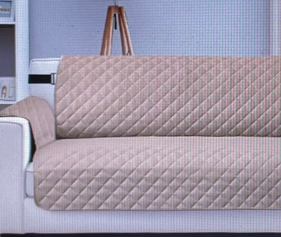 Bankhoes taupe - 3-zits bank - Nieuw, Huis en Inrichting, Beige, Nieuw, Ophalen of Verzenden, 200 cm of meer