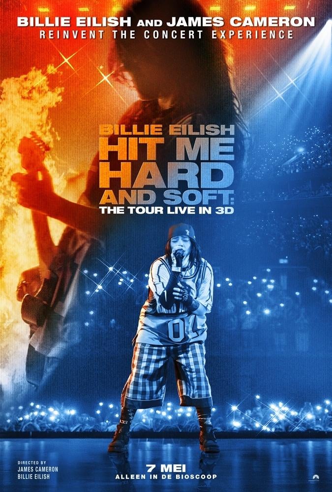 1 x ticket Hit me hard and soft tour film 3D Billie Eilish, Eén persoon, Mei