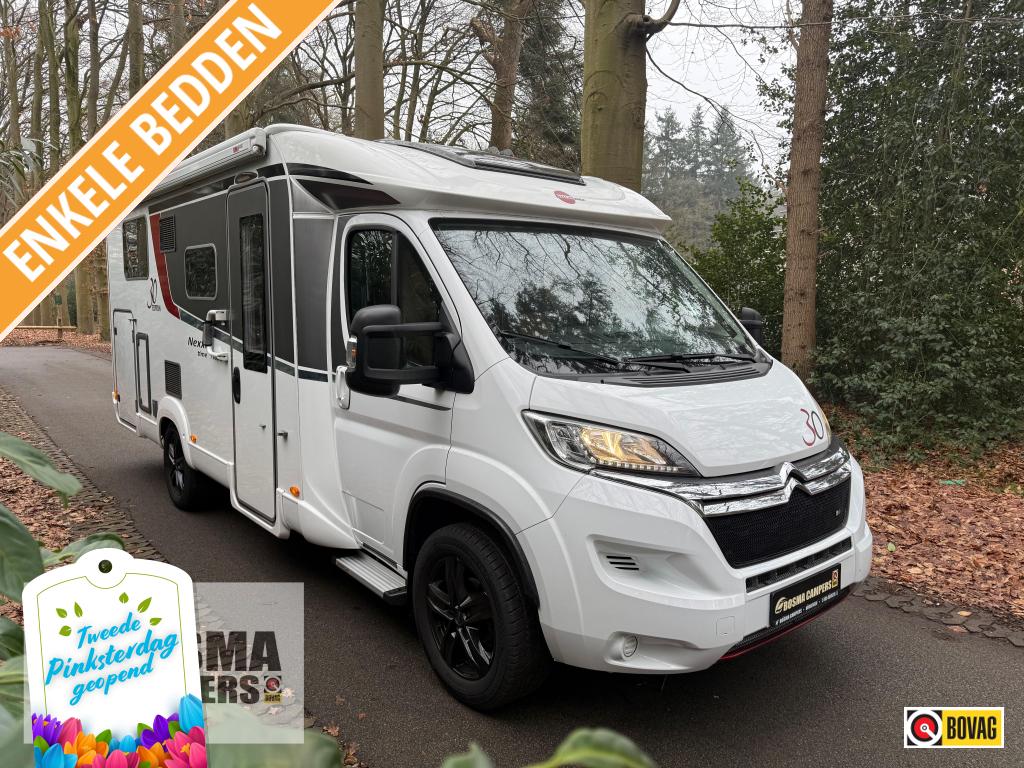 Bürstner Nexxo Time T 690 G 30 Edition Enkele Bedde, Caravans en Kamperen, Ringverwarming, Airbags, Bedrijf, Tot en met 3