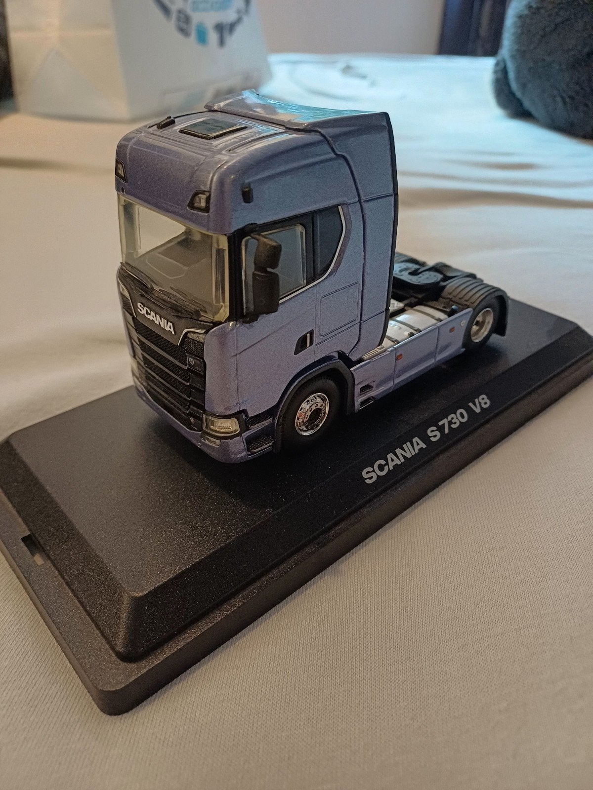 Scania S730 V8 model vrachtwagen, Overige merken, 1:32 tot 1:50, Ophalen of Verzenden, Zo goed als nieuw