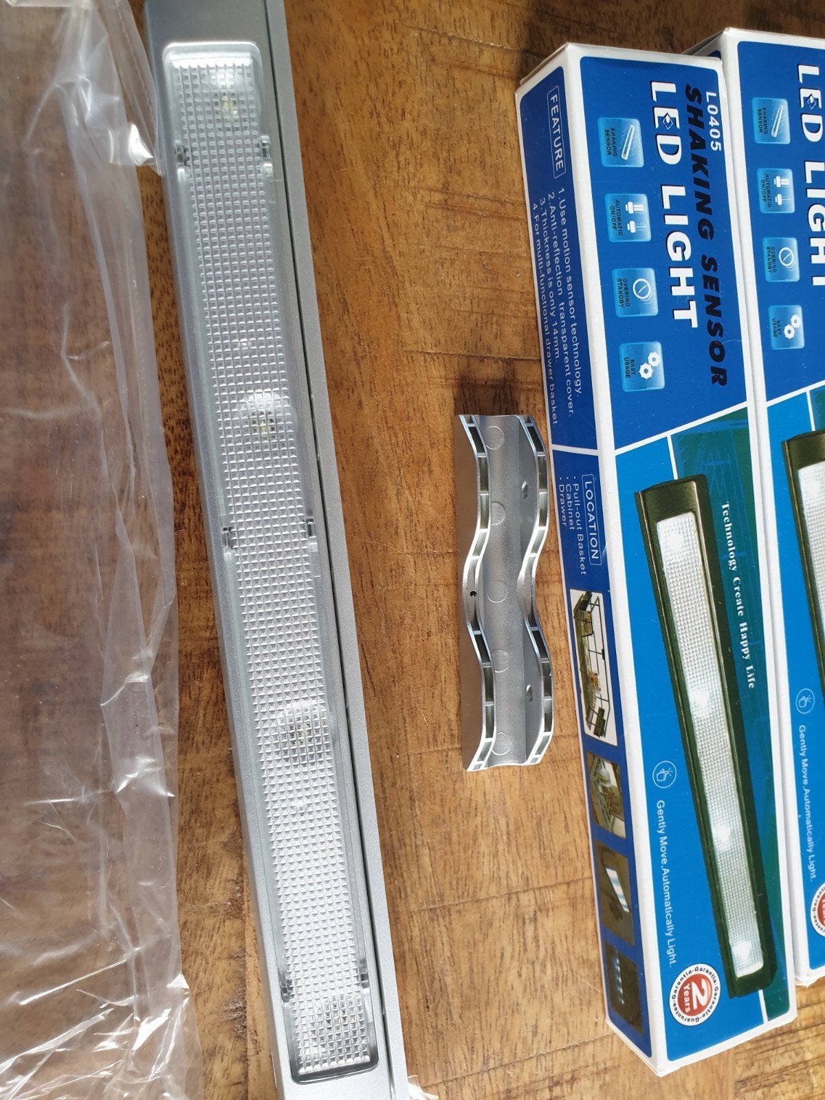 5x LED Kastverlichting met Bewegingssensor - Nieuw, Wit, Overige merken, Kunststof, Met sensor