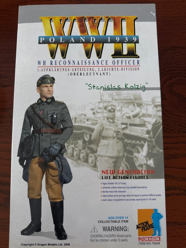 Dragon 1/6 Stanislas Kolzig 70628, Verzamelen, Ophalen of Verzenden, Zo goed als nieuw