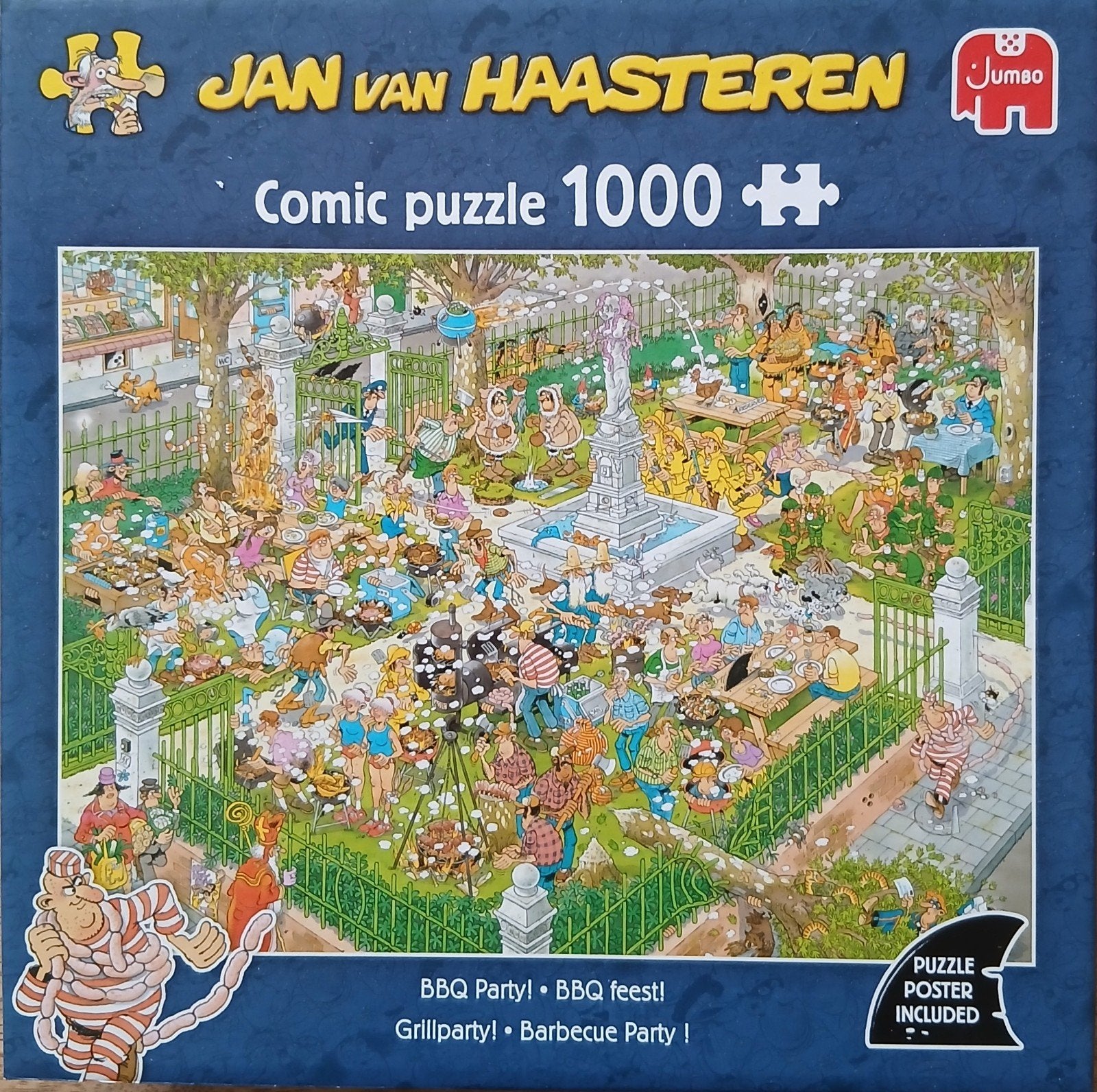 Puzzels Jan van Haasteren, Ophalen, 500 t/m 1500 stukjes, Zo goed als nieuw