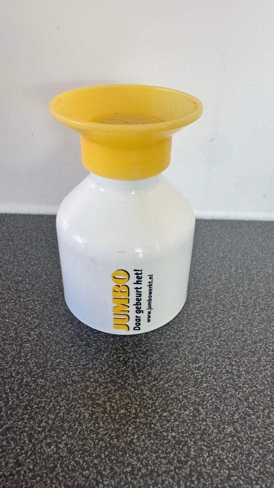 Dopper bottle  cup wit geel, Ophalen of Verzenden, Zo goed als nieuw, Overige merken, Kunststof