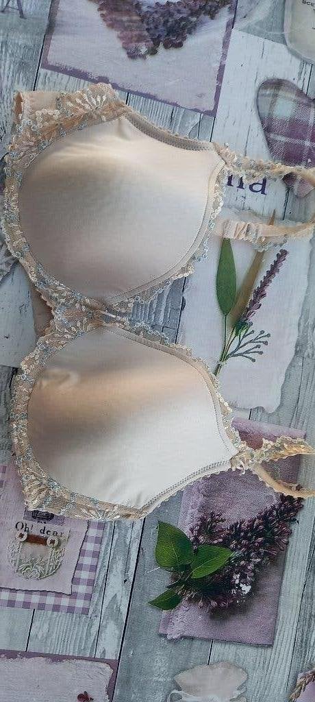 Marie Jo beige champagne BH 80 D, Marie Jo, Ophalen of Verzenden, Beige, BH