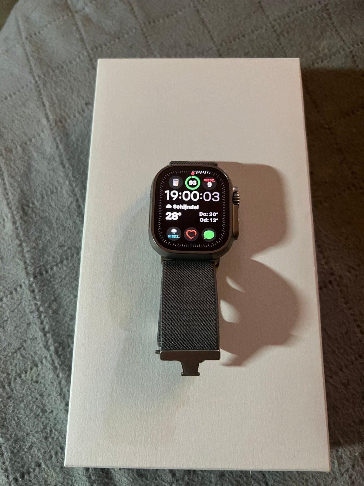 Apple Watch Ultra 2, Ophalen, Zo goed als nieuw, Leer, Overige merken