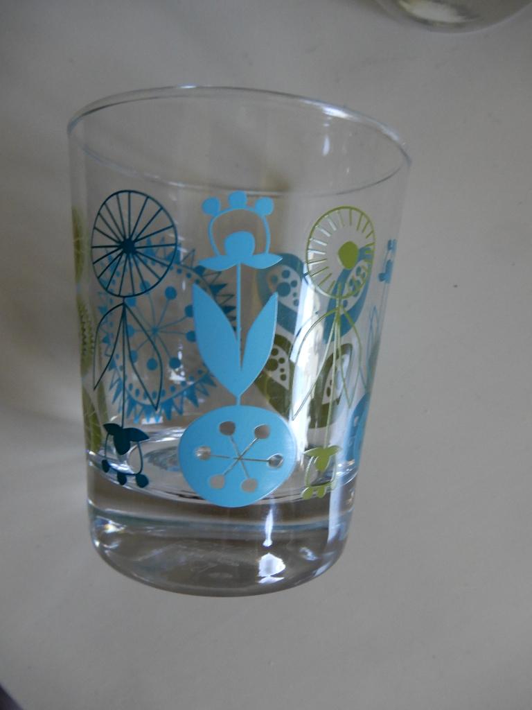 Vintage Ikea glazen, Ophalen of Verzenden, Zo goed als nieuw, Frisdrankglas