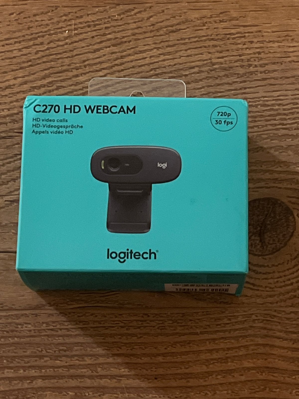 Logitech C270 HD Webcam - NIEUW, Computers en Software, Nieuw, Ophalen of Verzenden, Windows, Microfoon