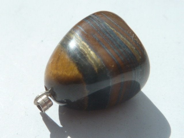 Hanger van Tijgeroog, Overige voorstellingen, Bruin, Nieuw, Ophalen of Verzenden