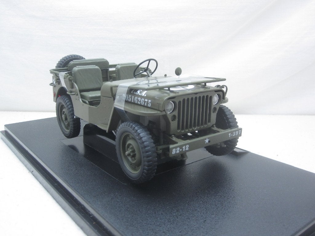 Willys Jeep / Ford GPW 1944 Welly 1:18, Ophalen of Verzenden, Nieuw, Auto, Welly