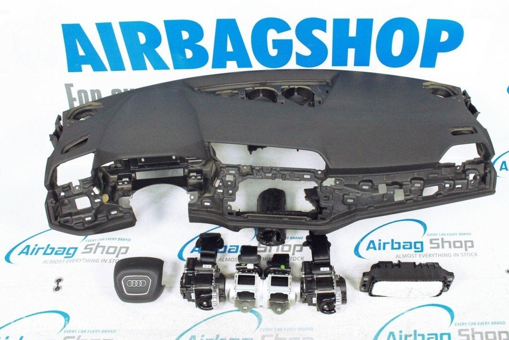 Airbag set Dashboard 4 spaak speaker Audi Q3 F3 2019-heden, Auto-onderdelen, Gebruikt, Ophalen of Verzenden