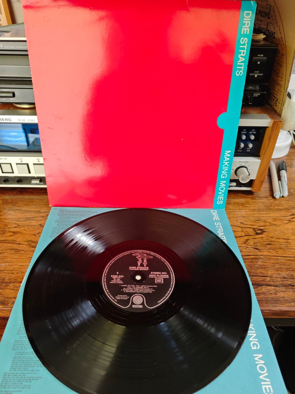 Dire Straits - Making Movies LP (1980), Cd's en Dvd's, Vinyl | Rock, LP, Gebruikt, Originele persing, Ophalen of Verzenden