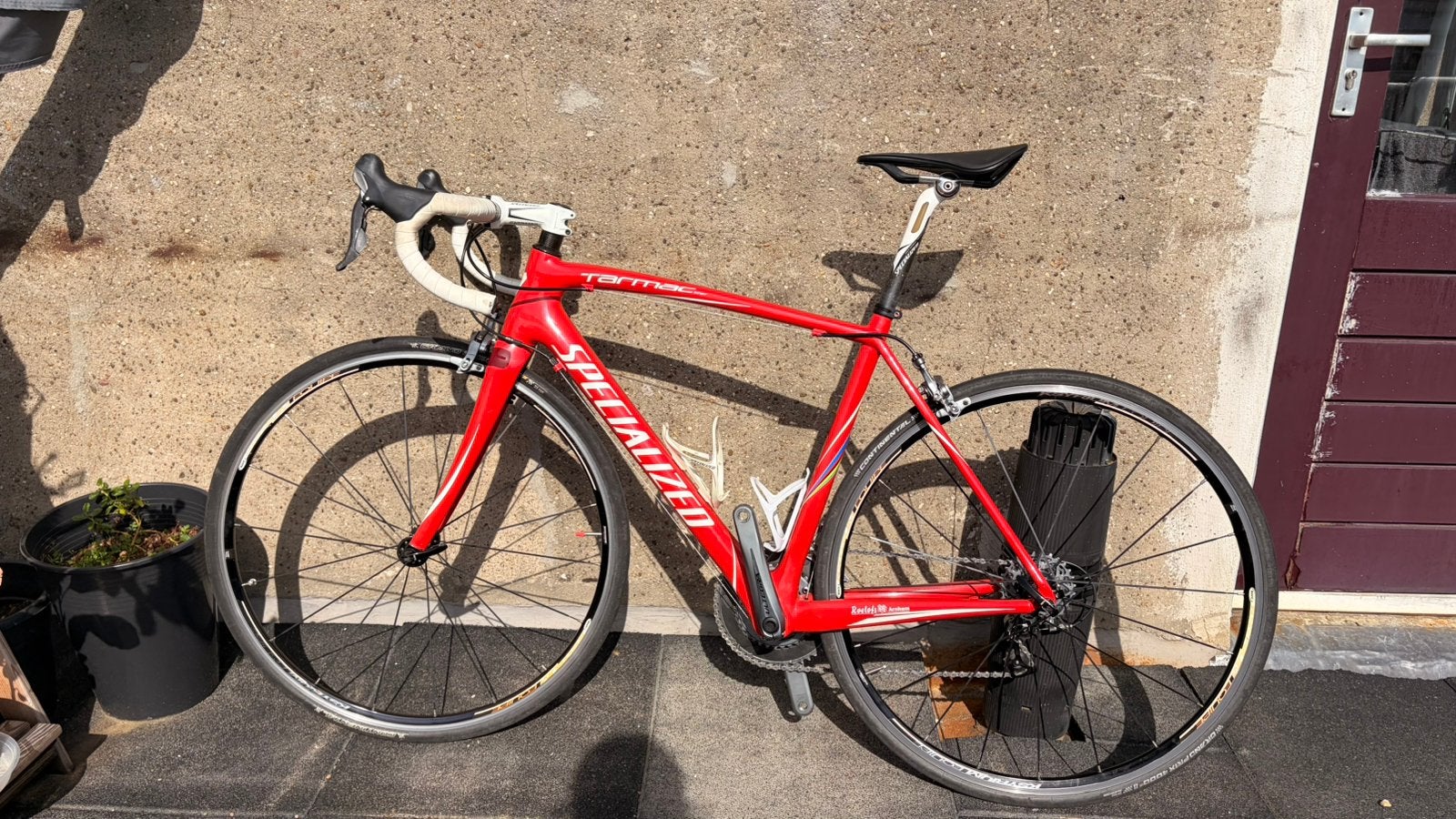 Specialized tarmac expert ultegra - maat 54, Gebruikt, Carbon, Velgrem, Meer dan 20 versnellingen