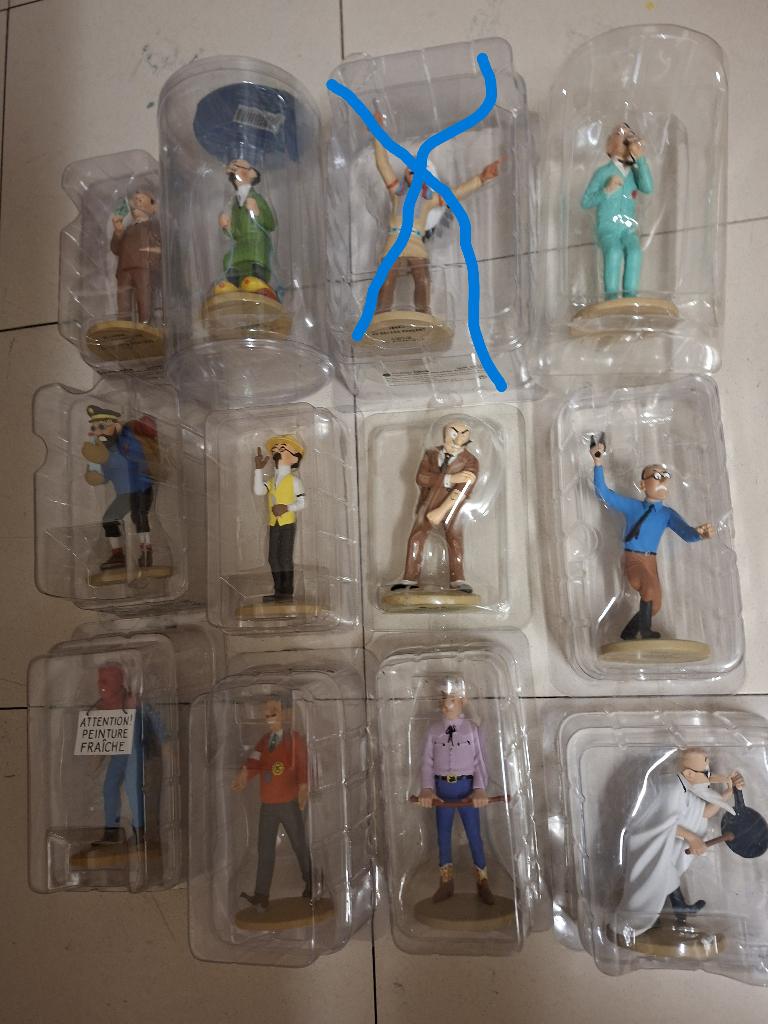 11 nieuwe beeldjes Hergé Moulinsart in originele verpakking, Ophalen of Verzenden, Nieuw, Overige typen