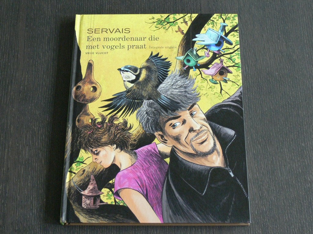 Een moordenaar die m et vogels praat - integrale uitgave, Boeken, Eén stripboek, Ophalen of Verzenden, Zo goed als nieuw