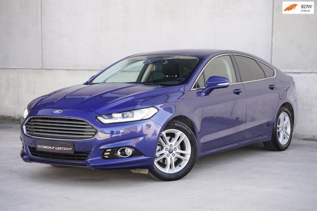 Ford Mondeo 1.5 Titanium Automaat, 1ste eigenaar! NAP, Auto's, Ford, Stof, Zwart, 4 cilinders, Mondeo