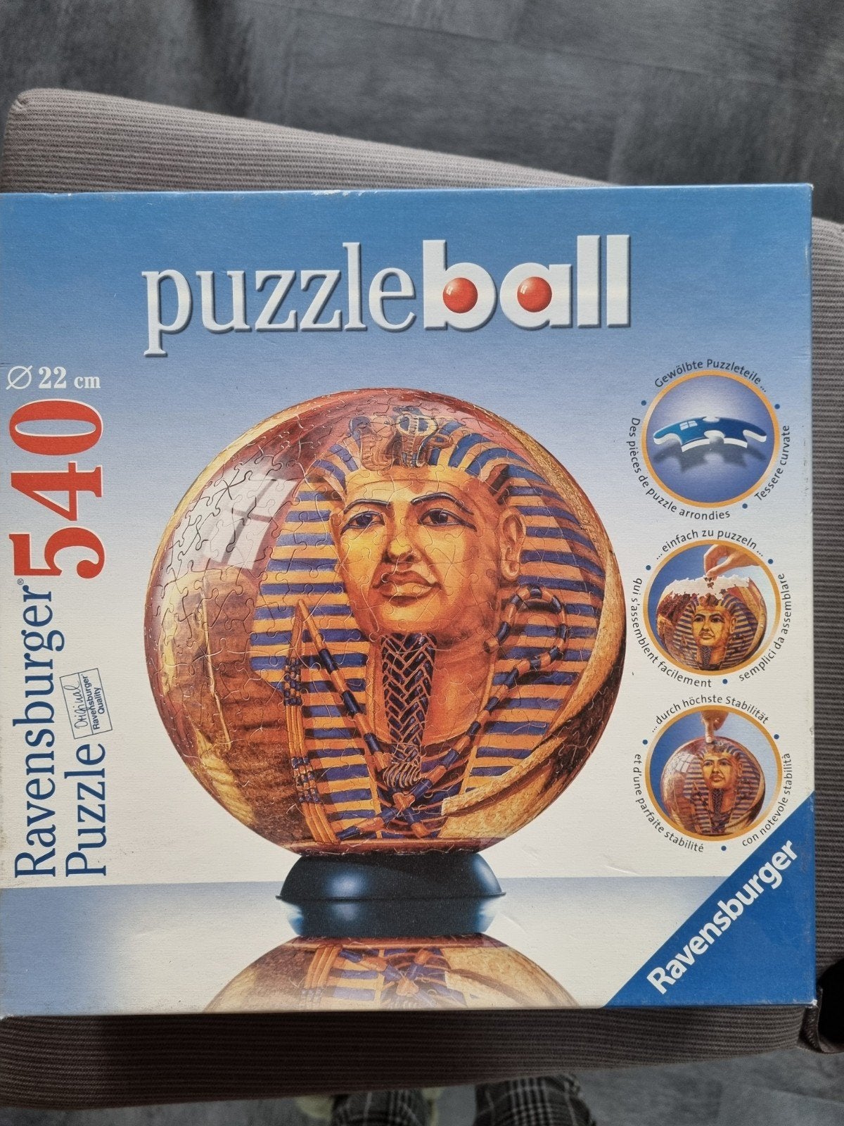 Puzzleball egypte, Hobby en Vrije tijd, Denksport en Puzzels, Ophalen, 500 t/m 1500 stukjes