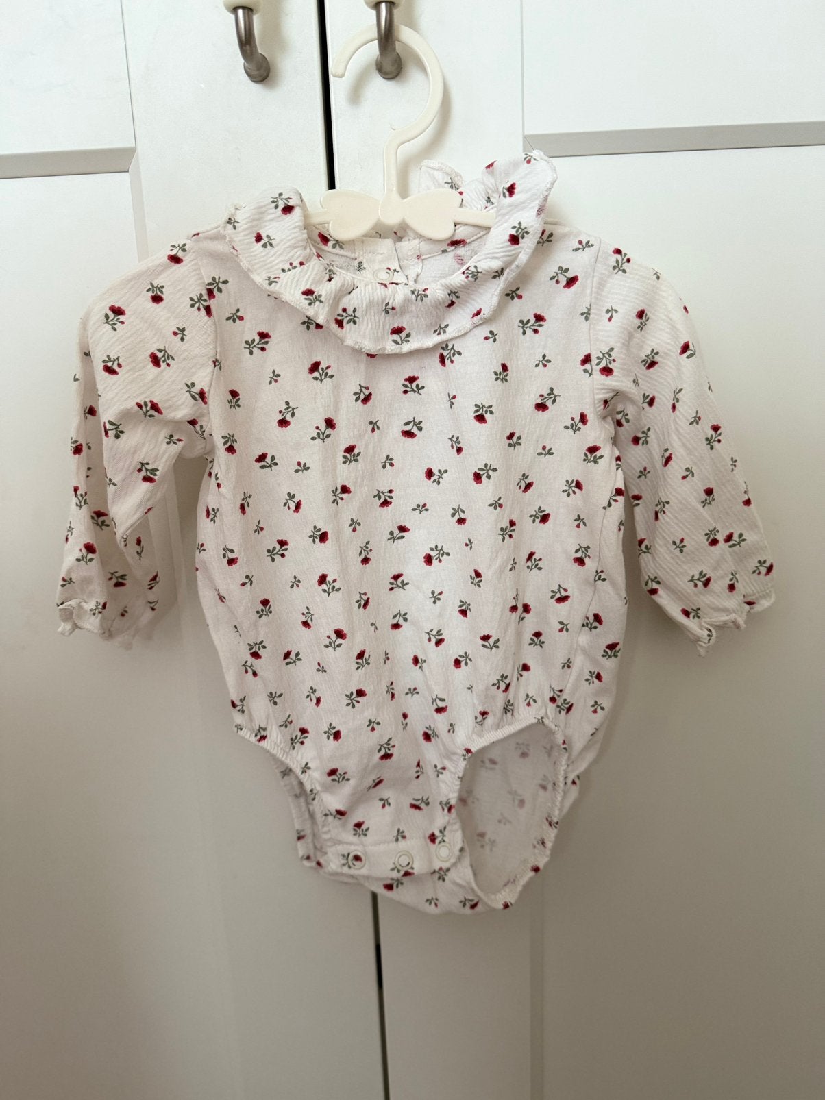 H&M rompertje met kraag meisjes, Ophalen of Verzenden, Zo goed als nieuw, Jongetje of Meisje, Nacht- of Onderkleding