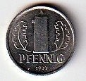 1  pfennig  div.jaren  Oost  - Duitsland. km. 8.2, Ophalen of Verzenden, Duitsland, Losse munt