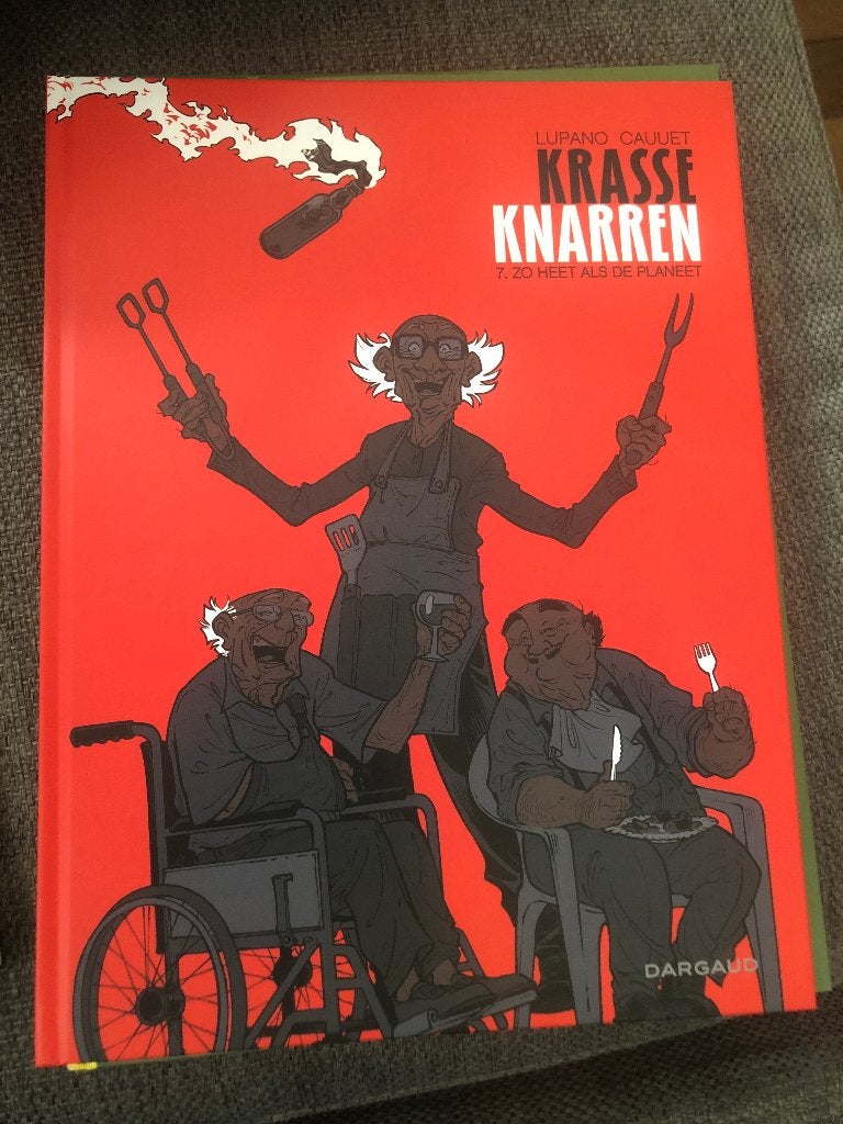 Zo heet als de planeet krasse knarren HC k4, Eén stripboek, Ophalen of Verzenden, Zo goed als nieuw