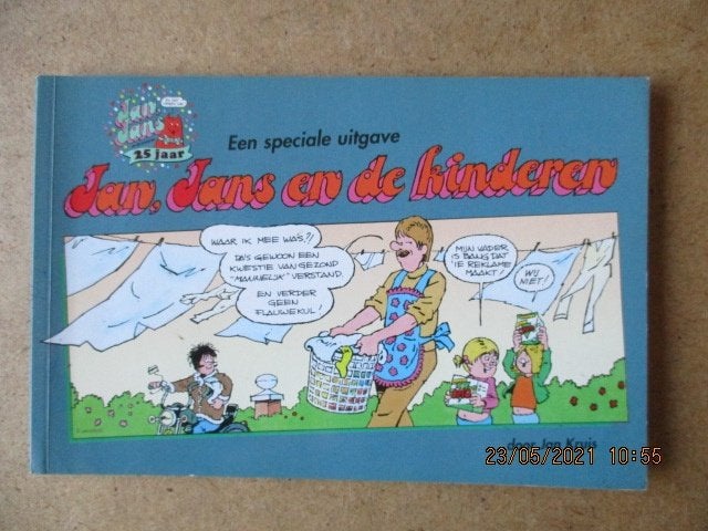 adv2519 jan jans en de kinderen oblong 6, Eén stripboek, Ophalen, Gelezen