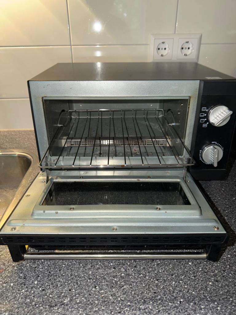 Clatronic Mini-oven - Compact en Handig, Ophalen, Minder dan 45 cm, Vrijstaand, Mini-oven