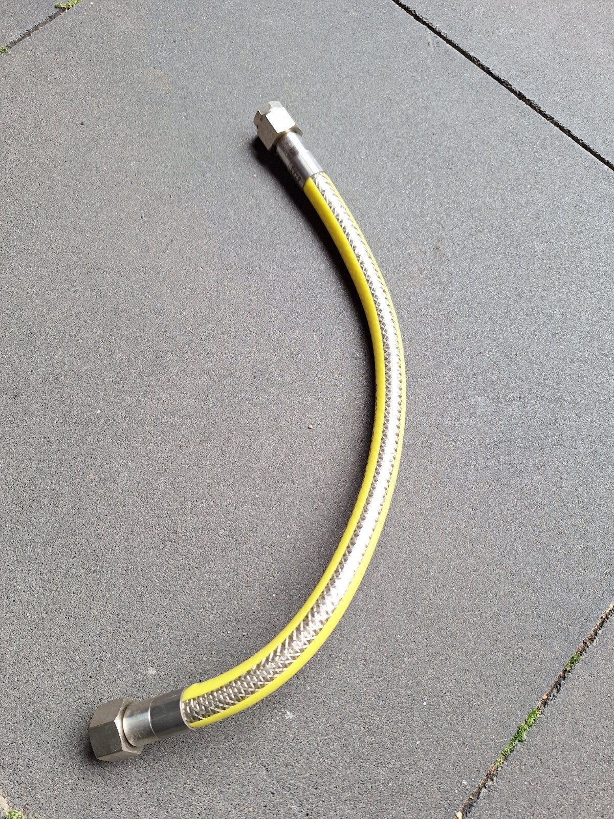 platinflex gasslang lengte 50 cm, Witgoed en Apparatuur, Ophalen of Verzenden, Gebruikt