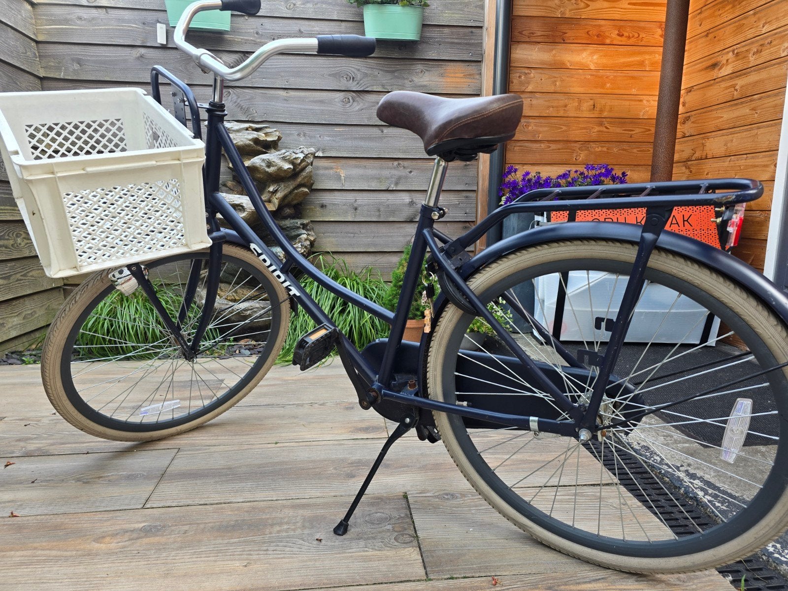 Spirit transportfiets 26 inch., Terugtraprem, Gebruikt, Versnellingen, 50 tot 53 cm