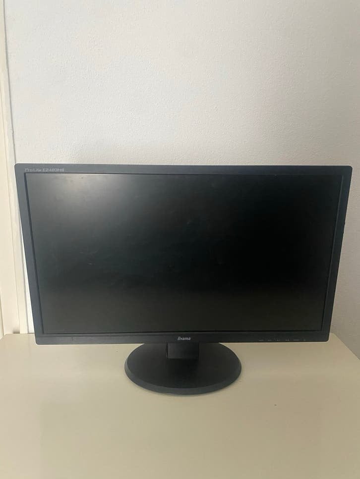 iiyama ProLite E2483HS Full HD Monitor, Full HD, 60 Hz of minder, Ophalen, Gaming