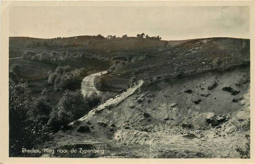 380-936-017 Rheden Weg naar de Zypenberg, Verzamelen, Ansichtkaarten | Nederland, Verzenden, Voor 1920, Gelderland