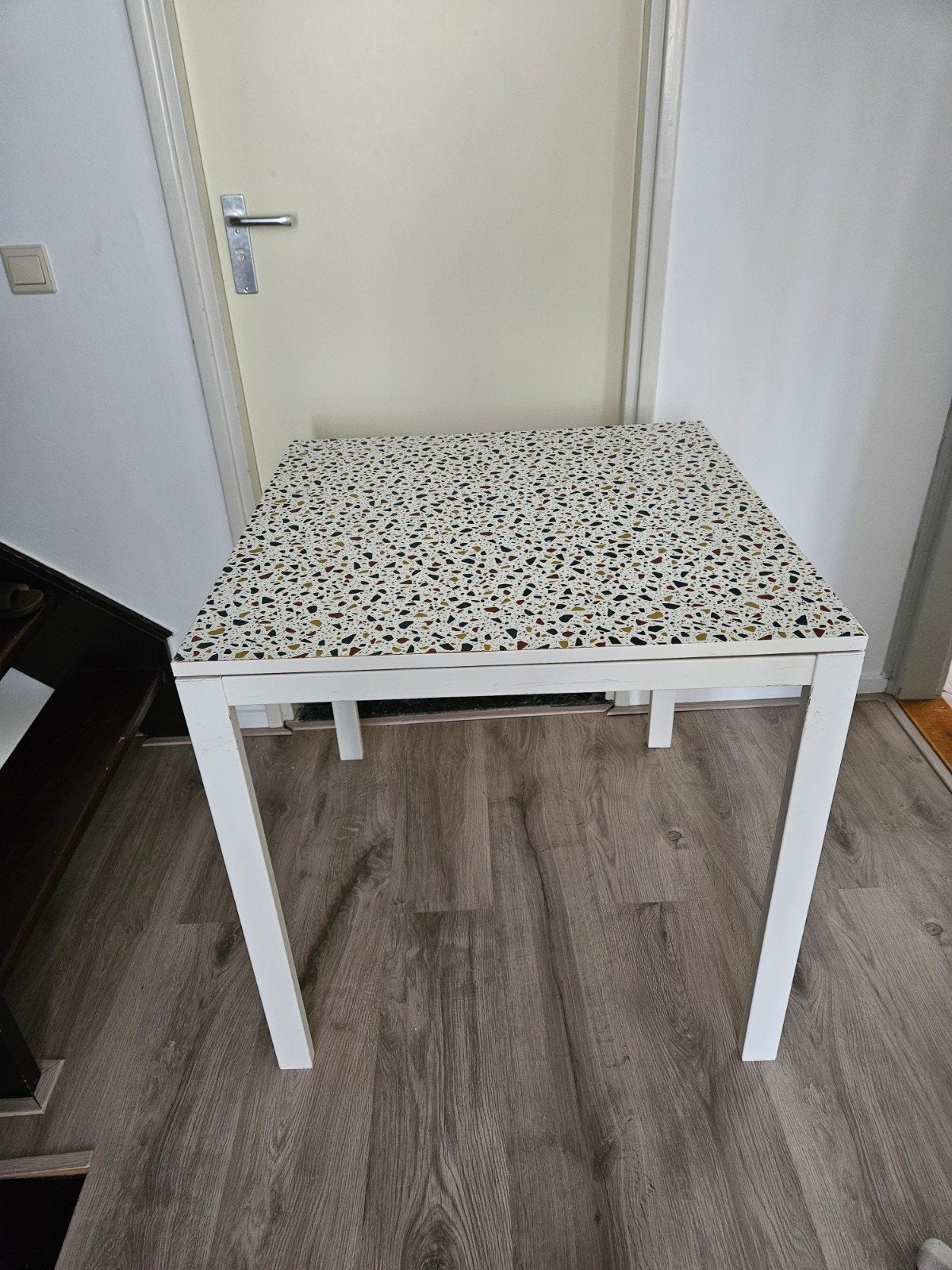 IKEA Melltorp tafel, Ophalen, Gebruikt, Vierkant, Tot twee personen