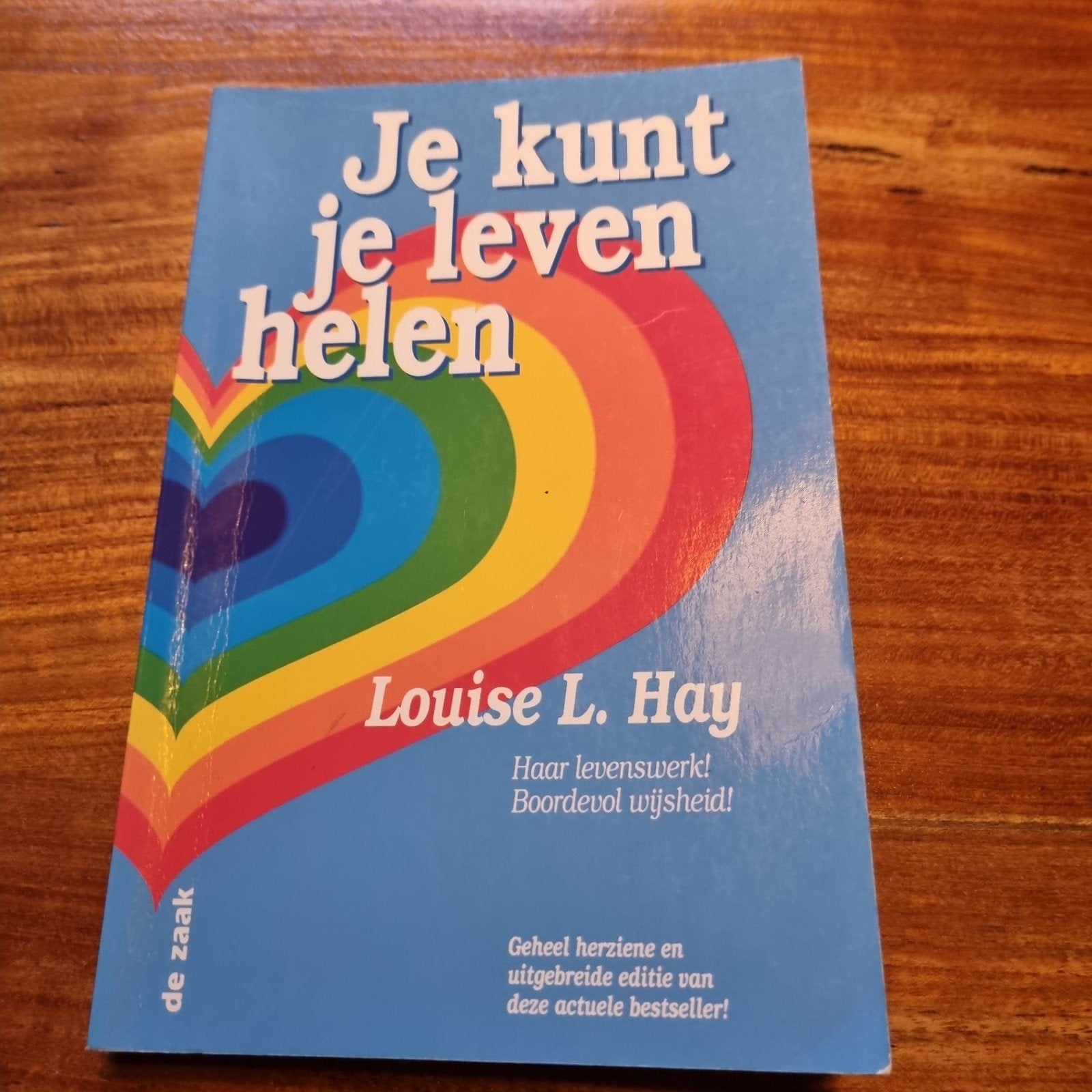 Louise Hay - Je kunt je leven helen, Spiritualiteit algemeen, Overige typen, Ophalen of Verzenden, Zo goed als nieuw