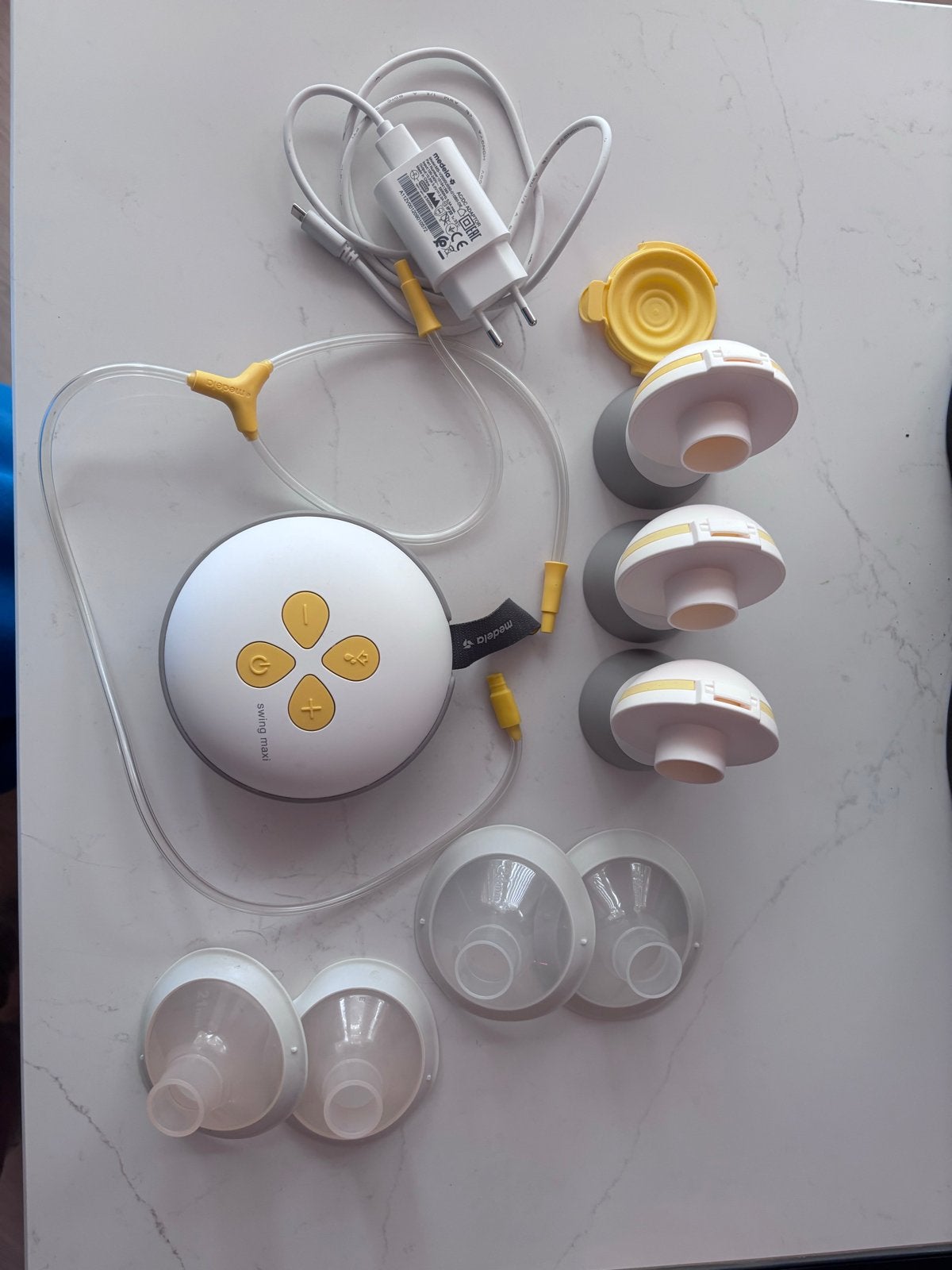 Medela Swing Maxi Dubbele Borstkolf, Gebruikt, Medela, Borstkolf, Ophalen of Verzenden