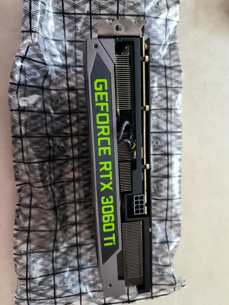 GEFORCE RTX 3060 Ti, Computers en Software, Videokaarten, Zo goed als nieuw, PCI-Express 4.0, GDDR6, Ophalen
