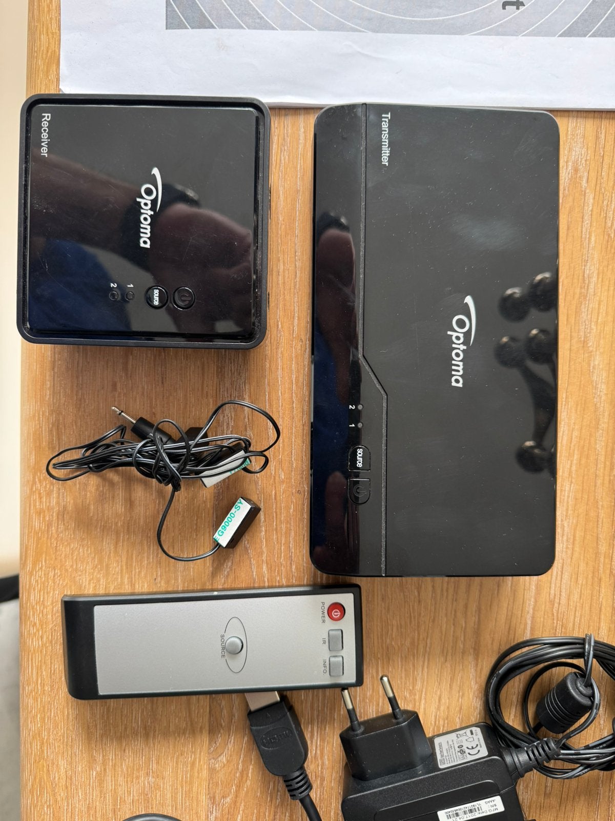 Optoma WHD200 full hd video wireless kit, Ophalen of Verzenden, Zo goed als nieuw, LED