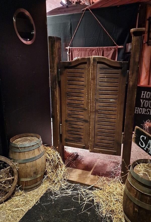 Saloon klapdeurtjes te huur, Ophalen, Gebruikt, Overige