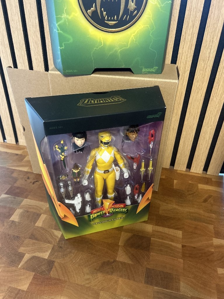 Yellow Ranger Power rangers, Ophalen of Verzenden, Nieuw