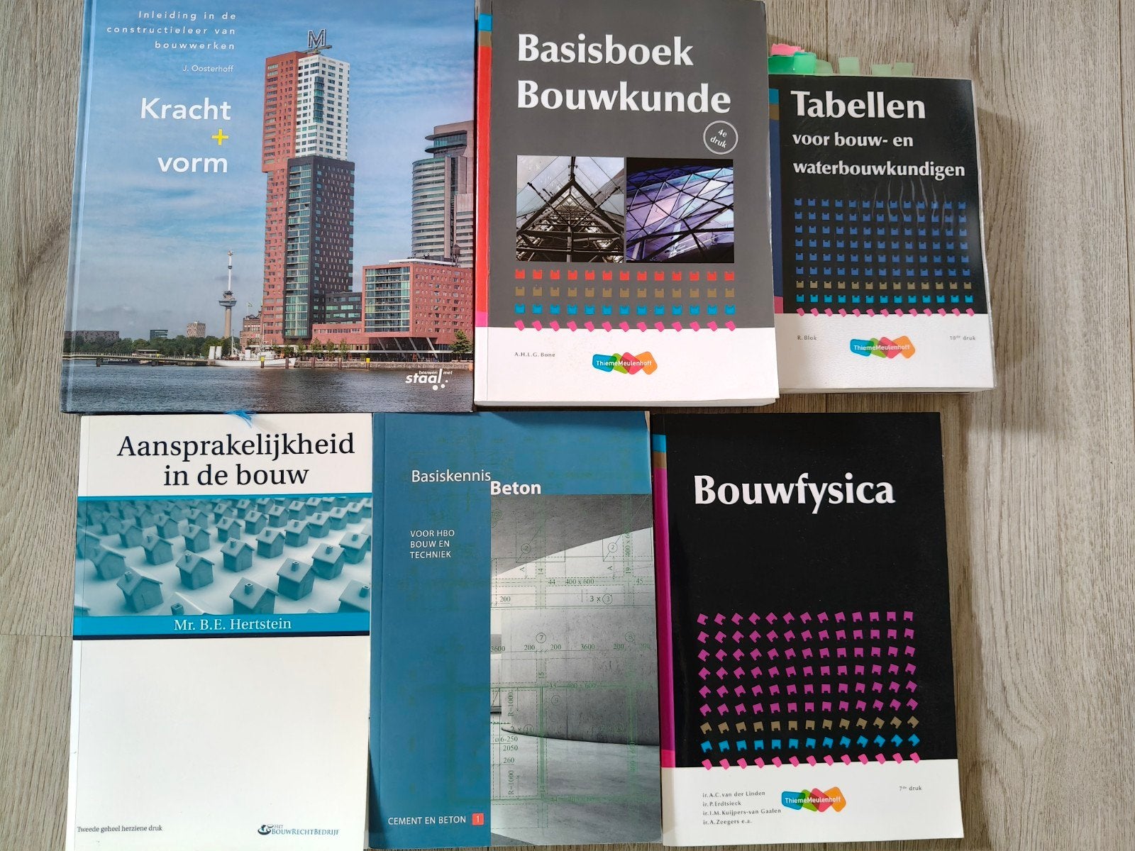 Bouwkunde boeken voor HBO studie, Boeken, Ophalen, Beta, Zo goed als nieuw, HBO
