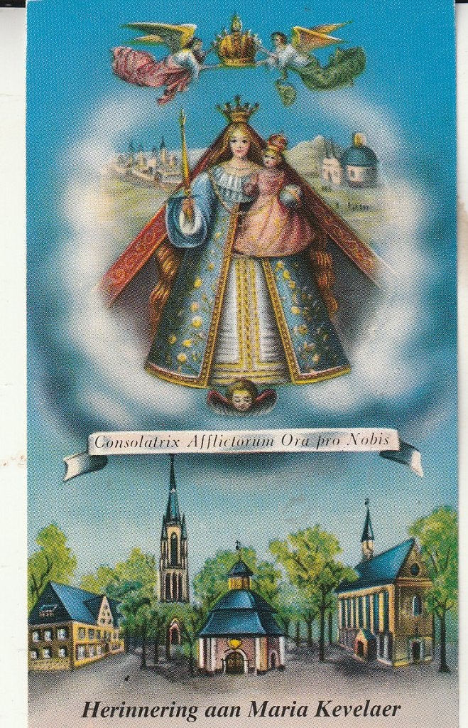 Bidprentje Maria Kevelaer - Consolatrix Afflictarum, Ophalen of Verzenden, Gebruikt, Kaart of Prent, Christendom | Katholiek