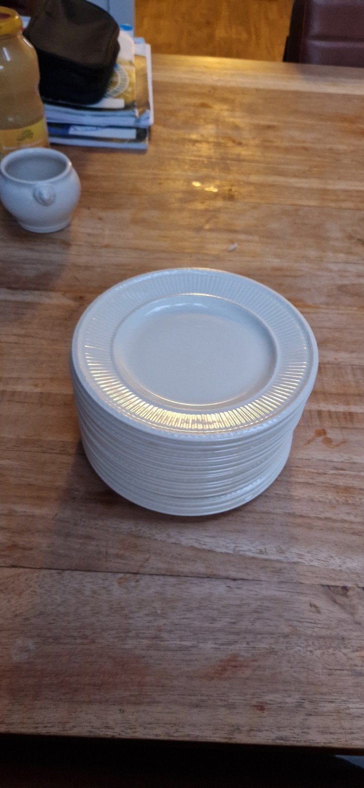 Gebaksbordjes 16 cm wedgwood, Huis en Inrichting, Keuken | Servies, Ophalen of Verzenden, Zo goed als nieuw, Bord(en), Wedgwood
