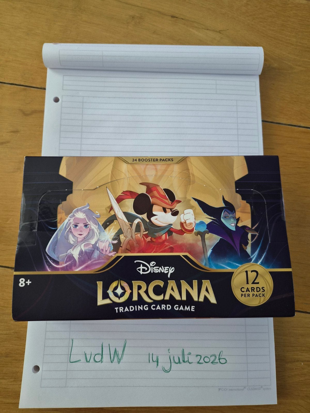 Disney Lorcana – The First Chapter Booster Box (Engels), Ophalen, Nieuw, Boosterbox