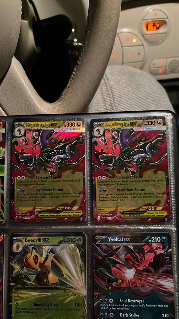 Mega Dragalge ex - 065/086 - CRI - Pokémon Kaart, Ophalen of Verzenden, Nieuw, Losse kaart