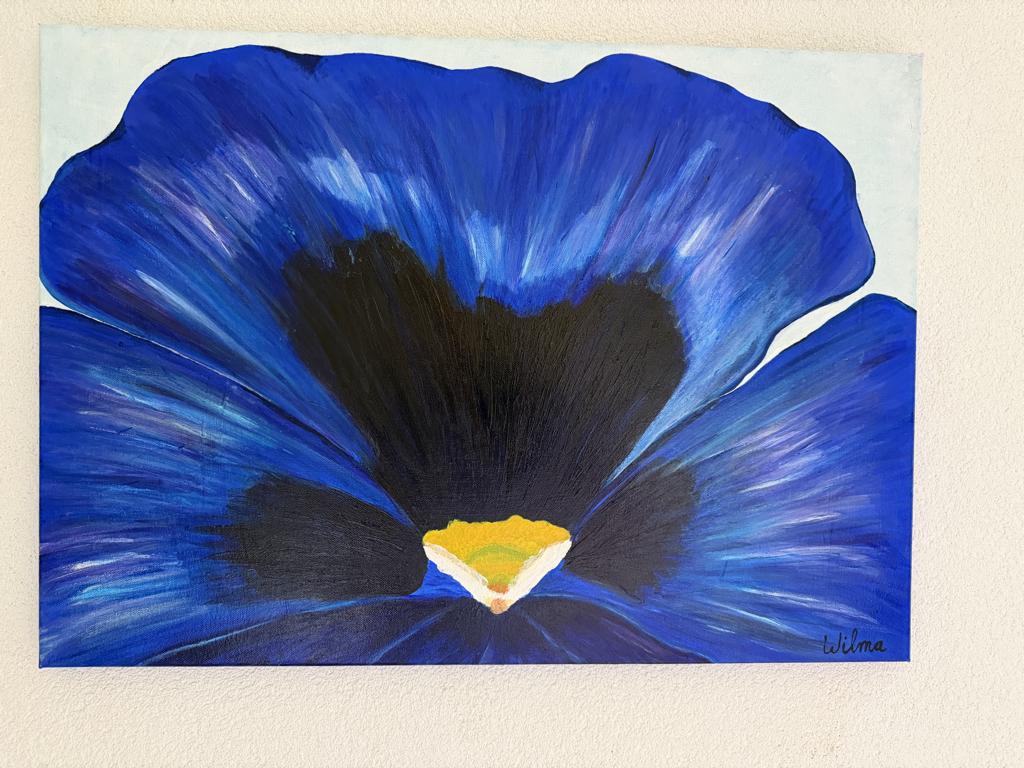 schilderij Viooltje, Ophalen, Gebruikt, Oorspronkelijke maker, Schilderij